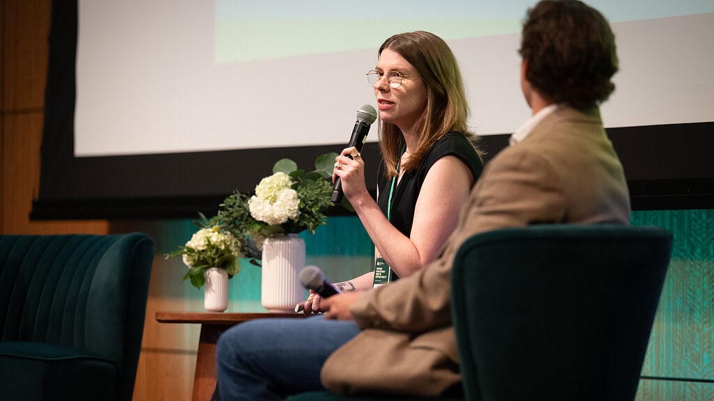 <p>Amy Hopper Swan (center) speaks during a panel with Chris Baldwin (right) during Innovation Day 2026.</p>
<div><a class="more" href="https://news.uams.edu/2026/08/28/from-idea-to-practicality-bioventures-innovation-day-touts-possibilities/bioventures-innovation-day-2026-08192026-bcz_7429/">Read more</a></div>