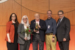 Wolfe Willow Award with McGinley, Stowe and Hester