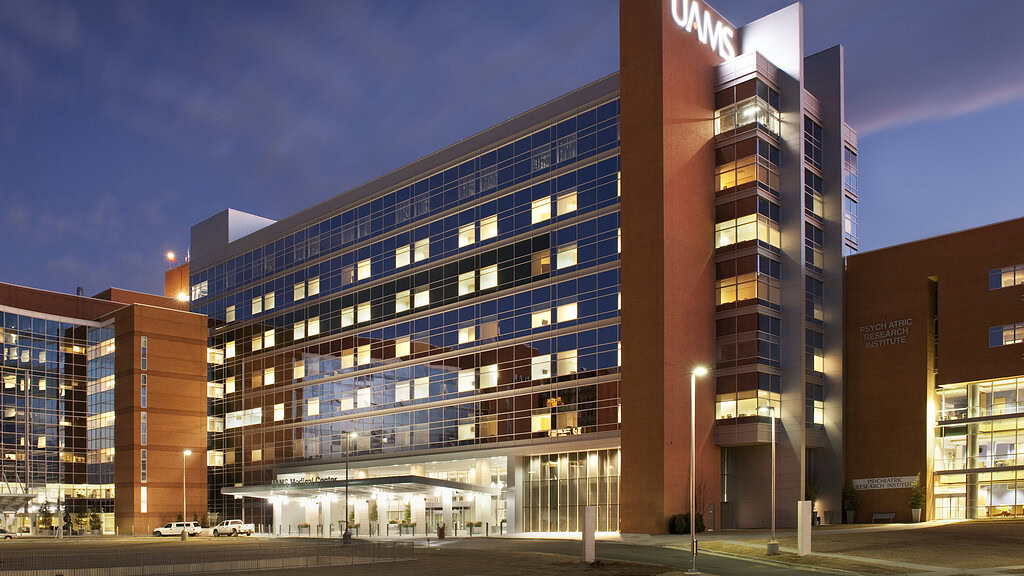 <p>UAMS received more than $5 million in funding under the HEART and RISE ARKANSAS initiatives of the Arkansas Rural Health Transformation Program (RHTP).</p>
<div><a class="more" href="https://news.uams.edu/2026/09/24/arkansas-rural-health-transformation-program-awards-uams-5-million-to-fund-6-initiatives/hospital-exterior-nite-1/">Read more</a></div>