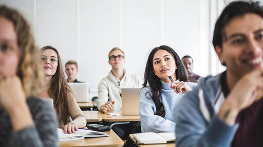 College students sitting in a classroom. The UAMS Psychiatric Research Institute is holding a free conference Oct. 24 aimed at introducing college students to the world of behavioral health careers.