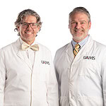 James ‘J.J.’ Tucker, M.D., (left) and Samuel Bledsoe, M.D., are joining UAMS.