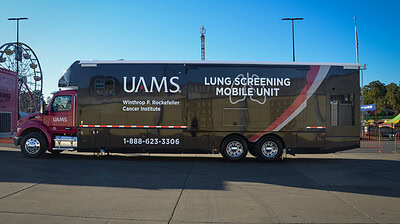 UAMS Mobile Lung Screening Van