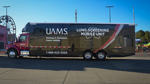 UAMS Mobile Lung Screening Van