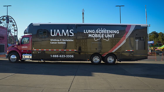 UAMS Mobile Lung Screening Van
