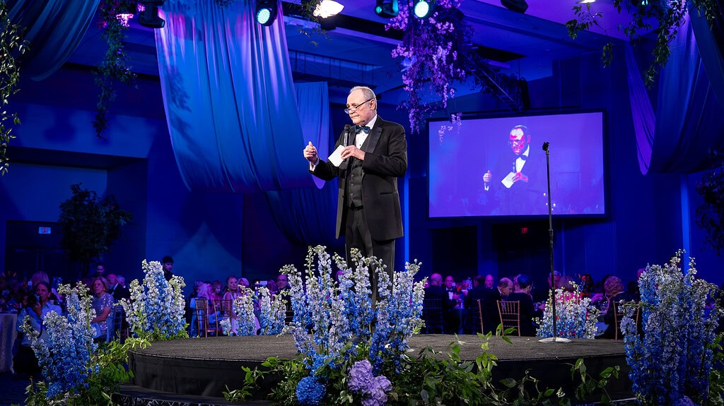 <p>Michael Birrer, M.D., Ph.D., UAMS vice chancellor and director of the Winthrop P. Rockefeller Cancer Institute, speaking at the 2026 Gala for Life.</p>
<div><a class="more" href="https://news.uams.edu/2026/10/12/annual-gala-for-life-raises-1-million-to-advance-cancer-research/uams-cancer-gala-for-life-2026/">Read more</a></div>
