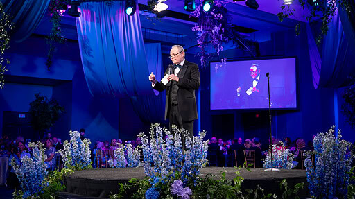 Michael Birrer, M.D., Ph.D., speaks at the 2026 Gala for Life