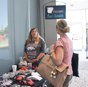 UAMS West Regional Campus talks with Mattie Neighbors, medical student.